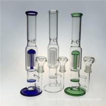 8 Arms Honeycomb Perc Hookah Glass Water Pipes for Smoking (ES-GB-396)